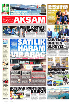 AKŞAM 28 Mayıs 2026 gazete manşeti