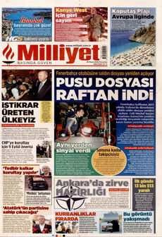 MİLLİYET 28 Mayıs 2026 gazete manşeti