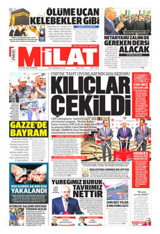 MİLAT 28 Mayıs 2026 gazete manşeti