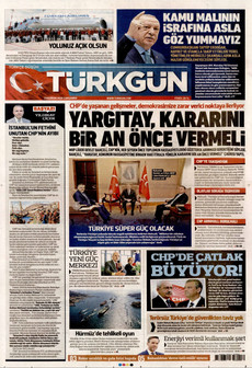 TÜRKGÜN 3 Haziran 2026 gazete manşeti
