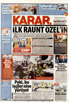 KARAR 3 Haziran 2026 gazete manşeti