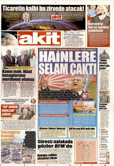 YENİ AKİT 3 Haziran 2026 gazete manşeti