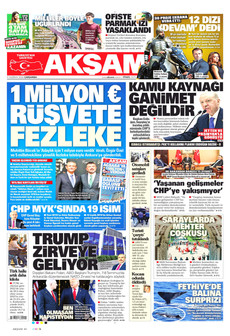 AKŞAM 3 Haziran 2026 gazete manşeti