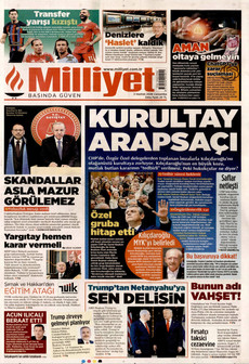 MİLLİYET 3 Haziran 2026 gazete manşeti