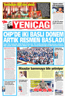 YENİÇAĞ 3 Haziran 2026 gazete manşeti