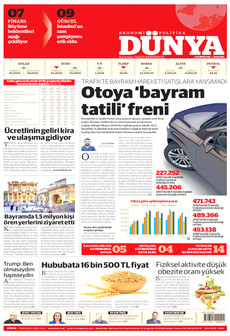 DÜNYA 3 Haziran 2026 gazete manşeti