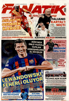 FANATİK 3 Haziran 2026 gazete manşeti