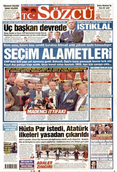 SÖZCÜ 5 Haziran 2026 gazete manşeti