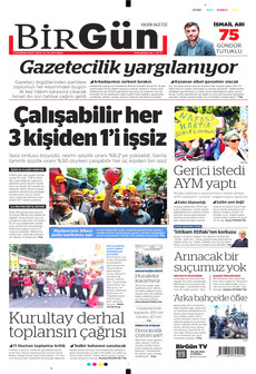 BİRGÜN 5 Haziran 2026 gazete manşeti