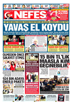NEFES 10 Haziran 2026 gazete manşeti