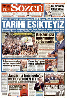 SÖZCÜ 10 Haziran 2026 gazete manşeti