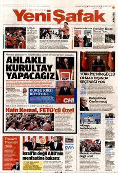 YENİ ŞAFAK 10 Haziran 2026 gazete manşeti