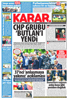 KARAR 10 Haziran 2026 gazete manşeti