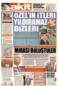 YENİ AKİT 10 Haziran 2026 gazete manşeti