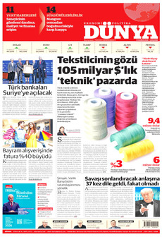 DÜNYA 10 Haziran 2026 gazete manşeti