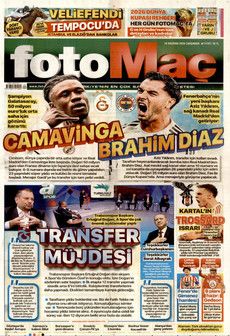 FOTOMAÇ 10 Haziran 2026 gazete manşeti