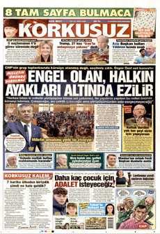 KORKUSUZ 10 Haziran 2026 gazete manşeti