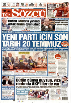 SÖZCÜ 11 Haziran 2026 gazete manşeti