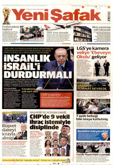 YENİ ŞAFAK 11 Haziran 2026 gazete manşeti