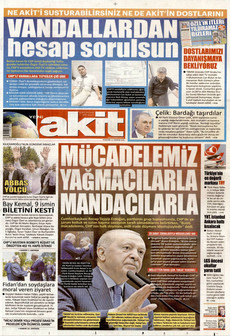 YENİ AKİT 11 Haziran 2026 gazete manşeti