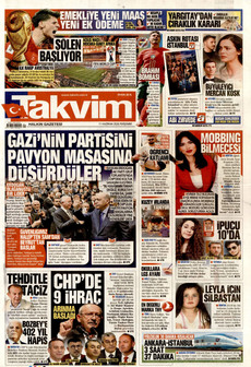 TAKVİM 11 Haziran 2026 gazete manşeti