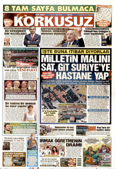 KORKUSUZ 11 Haziran 2026 gazete manşeti