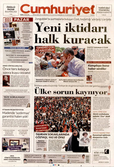 CUMHURİYET 5 Temmuz 2026 gazete manşeti