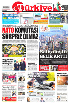 TÜRKİYE GAZETESİ 5 Temmuz 2026 gazete manşeti