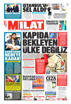MİLAT 5 Temmuz 2026 gazete manşeti