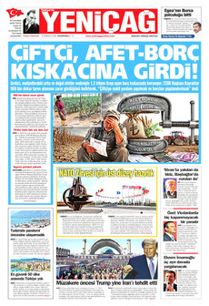 YENİÇAĞ 6 Temmuz 2026 gazete manşeti