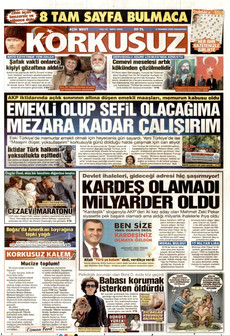 KORKUSUZ 6 Temmuz 2026 gazete manşeti