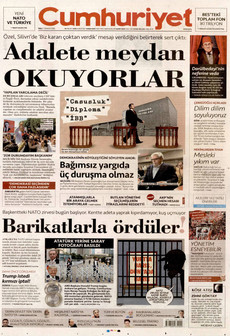 CUMHURİYET 7 Temmuz 2026 gazete manşeti