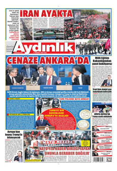 AYDINLIK GAZETESİ 7 Temmuz 2026 gazete manşeti