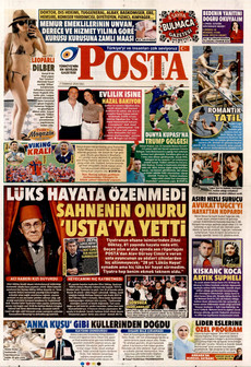 POSTA 7 Temmuz 2026 gazete manşeti