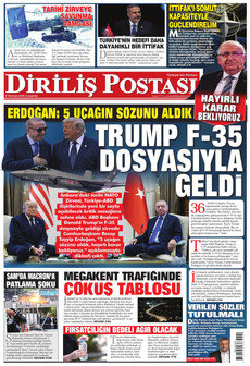 DİRİLİŞ POSTASI 8 Temmuz 2026 gazete manşeti