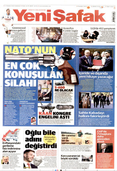 YENİ ŞAFAK 11 Temmuz 2026 gazete manşeti
