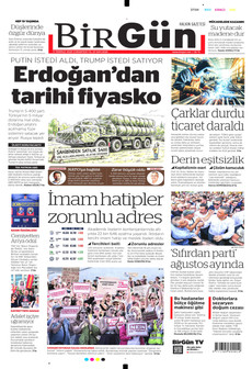 BİRGÜN 11 Temmuz 2026 gazete manşeti