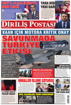 DİRİLİŞ POSTASI 11 Temmuz 2026 gazete manşeti