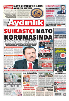 AYDINLIK GAZETESİ 17 Temmuz 2026 gazete manşeti
