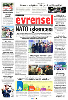 EVRENSEL 17 Temmuz 2026 gazete manşeti