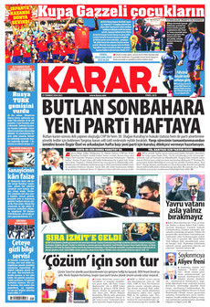 KARAR 21 Temmuz 2026 gazete manşeti