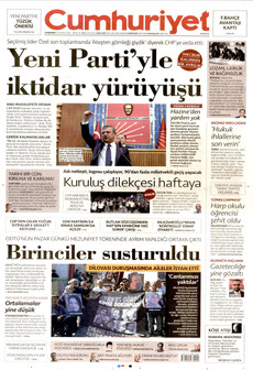 CUMHURİYET 22 Temmuz 2026 gazete manşeti
