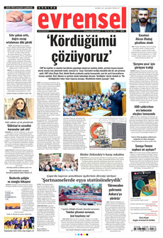 EVRENSEL 22 Temmuz 2026 gazete manşeti