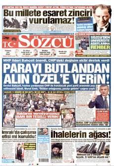 SÖZCÜ 24 Temmuz 2026 gazete manşeti
