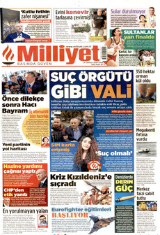 MİLLİYET 24 Temmuz 2026 gazete manşeti