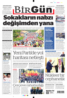 BİRGÜN 24 Temmuz 2026 gazete manşeti
