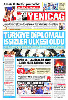 YENİÇAĞ 24 Temmuz 2026 gazete manşeti