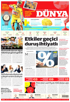 DÜNYA 24 Temmuz 2026 gazete manşeti