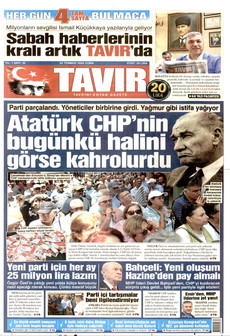 TAVIR GAZETESİ 24 Temmuz 2026 gazete manşeti