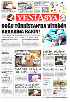 YENİ ASYA 27 Temmuz 2026 gazete manşeti